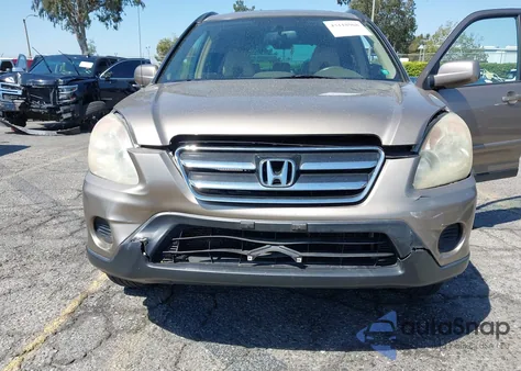 2006 Honda Cr-V Se from USA, damaged, VIN SHSRD78956U433954